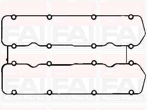 FAI AUTOPARTS Blīve, Motora bloka galvas vāks RC1180S